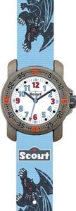 Scout Kinder Uhr Lernuhr Action Boys -  Drache Jungen 280376011