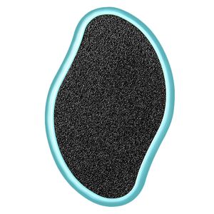 2in1 Nano Glas Hornhautentferner Hochwirksame Hornhautfeile,(Blue + black frosted craft foot grinder)
