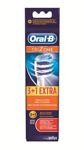 Oral-B Aufsteckbürsten TriZone 3er+1