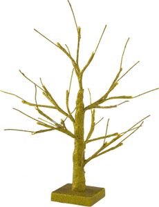 Lichter-Baum 45 cm hoch  mit 24 LED Gold