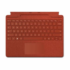 Microsoft Surface Pro Signature Keyboard, QWERTY, Spanisch, Touchpad, Microsoft, Surface Pro 8 Surface Pro X, Rot