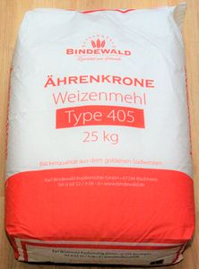 25kg Weizenmehl Type 405 Keks- und Kuchenmehl
