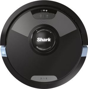 Shark RV2600WDEU AI ULTRA Robot Odkurzający Mop Czarny, CleanEdge, Anti-Hair-Wrap