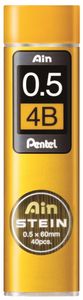 Pentel Druckbleistift Feinmine AIN STEIN C275 Härtegrad: 4B 40 Stifte