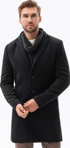 Ombre Clothing Pánsky zimný kabát Marong čierna L