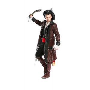 Herren Kostüm - Fluch der Karibik - Pirat 4, Größe:XL - 3-teilig