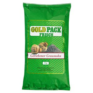 Goldpack Graumohn gerieben 1 kg