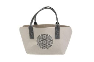 Gilde Filz Shoppingtasche Tasche Lebensbaum