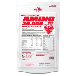 BWG Amino 20.000 + BCAAs + Glutamin (900 Tabletten)