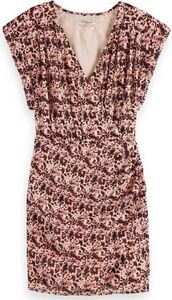 Scotch & Soda Mini Wrap ärmelloses Kleid  36 Frau  36
