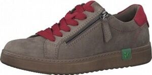 JANA 100% COMFORT 8-8-23780-27/258 STONE/RED Sportliche Schnürer  HW 21/22, Spocc:37