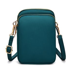 Handytasche zum Umhängen Damen, Schultertasche Handtasche Geldbörse Mini Tasche für Alltag Büro Schule Ausflug Einkauf,(green)