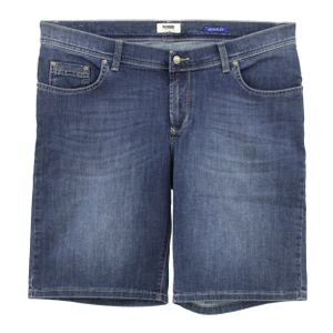 24848 Pioneer, Bermuda,  Herren kurze Jeans Shorts Bermudas, Stretchdenim, blue used, D 32 W 50