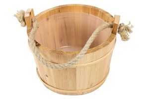 Croll & Denecke Saunakübel aus Holz, diameter 28 cm