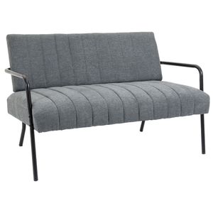HOMCOM akcent židle jídelní židle s područkami křeslo čalouněné židle rozkládací pro obývací pokoj ložnice kovové sametové polyesterová pěna šedá + černá 122B x 75D x 77H cm