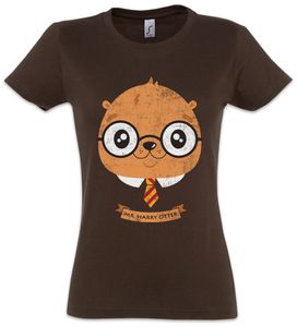 Urban Backwoods Harry Otter Damen T-Shirt, Größe:2XL