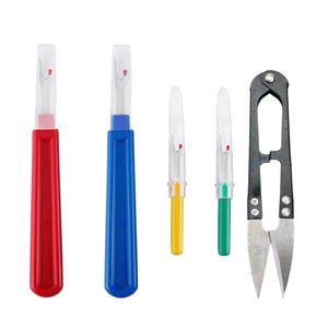4 Nahttrenner Pfeiltrenner Auftrenner Saumtrenner groß und klein mit Fadenschneider