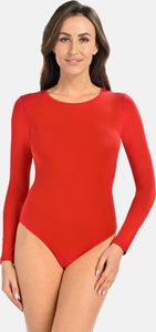Teyli Langärmeliger Viskose-Bodysuit Longy Female 2404 rot XS Teyli Langärmeliger Viskose-Bodysuit Longy Female 2404 rot XS