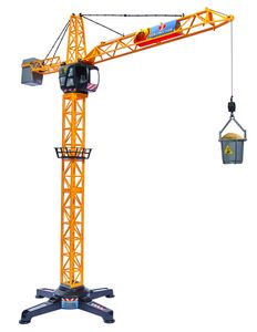 Dickie Toys 203462411 - Giant Crane, dźwig linowy o wysokości 1 metra