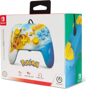 Ovladač pro přepínač Pikachu Charge s oficiální licencí POWER A
