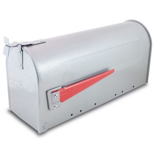 Bituxx US Mailbox Silber MS-13188