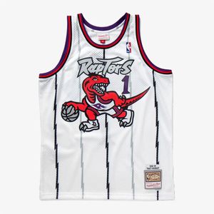 Basketbalový dres Mitchell & Ness Toronto Raptors #1 Tracy McGrady white Swingman Jersey - XL