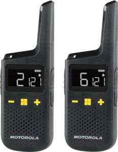 Motorola XT185, Professioneller Mobilfunk (PMR), 16 Kanäle, 446.00625 - 446.19375 MHz, 8000 m, Lithium-Ion (Li-Ion), 24 h