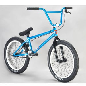 mafiabikes Kush2 20 Zoll BMX Fahrrad ab 145 cm unisex Jugendliche Erwachsene Einsteiger Bike, Farbe:blue (Series 2)