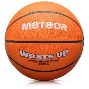 Meteor Basketball What's up Größe 6  Jugend ab 10 Jahren alt, Junioren, Damen  orange