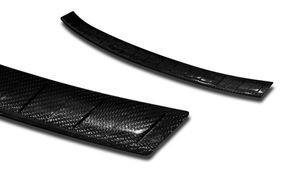 Ladekantenschutz Stoßstangenschutz Carbon Fiber schwarz passend  für Volvo XC90 II suv 2015->