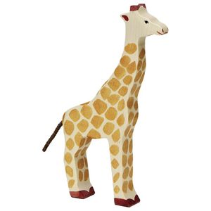 Holztiger - 80154- Giraffe, braun, Holz, 12,7cm x 3cm x 23,3cm