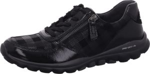 Gabor RollingSoft Damenschuhe - sportliche Schnür- Halbschuhe schwarz NEU