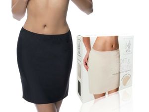 Julimex Damen Unterrock Unterkleid kurz SOFT&SMOOTH, Farbe: Schwarz, Große: M