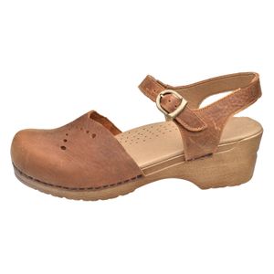 Sanita Original-Sella Sandal Sandale Chestnut Gr.39