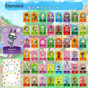 48 Stück NFC Spielkarten für Animal Crossing:New Horizons Series 5, Drittanbieter NFC Tag Dorfbewohner Spielkarte Set (Standardkarten)