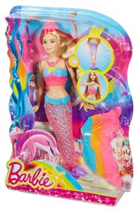 Barbie Dreamtopia Regenbogenlicht-Meerjungfrau Puppe (blond)