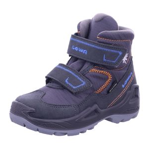 Lowa Milo GTX Mid Jungen Klettstiefel in Grau, Größe 31