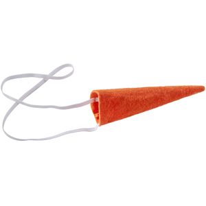 Karotten-Nase mit Gummizug - orange