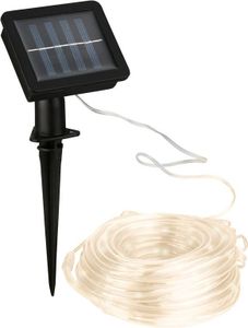 Solar LED ribbon, 100xLED, IP44, outdoor, 10m