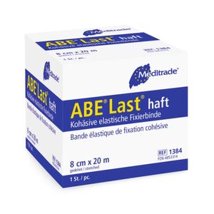 Meditrade ABE® Last® haft Fixierbinde, 8 cm x 20 m | Packung (1 Stück)