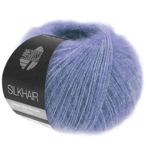 Lana Grossa Silkhair (feines Lace-Garn mit Seide), Farbe:182 - Veilchenblau