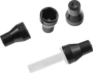Universal Motorrad Gummiabdeckung für M8 Mutter, Set bestehend aus 4 Stück