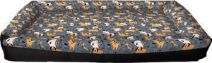 ARCO DESIGN Hundebett Basic - Graue Hunde XXL 100x70 cm