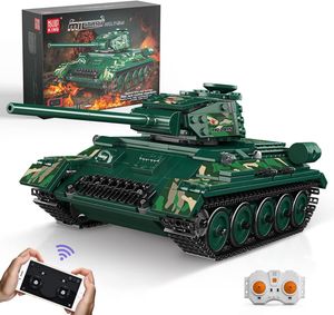 800 Stück Bauklötze,Mould King 20015 Technik Panzer MOC Klemmbaustein Modell Spielzeug