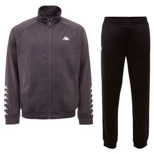 Kappa Kinder Tracksuit Jogginganzug Sportanzug 303307J asphalt, Bekleidung:152