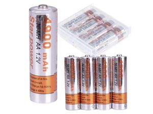4Szt X Akumulatorki Bateria Aa Duze 4900Mah R6