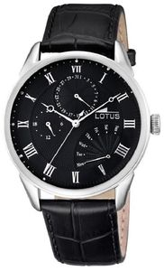 Lotus Uhr by Festina Herren Armbanduhr 10131/4 Lederarmband schwarz