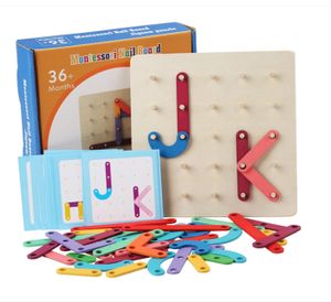 Montessori-Steckbrettpuzzle, Holzpuzzle für Kinder, Steckpuzzle Holz ab 3 4 Jahren, Holzpuzzle Spielzeug, Interaktives Puzzlespielzeug, Geschenk für J