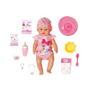 Zapf Creation BABY Born Magic Girl 10 lebensechte Funktionen 43cm