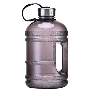 2,2 L großes BPA- Frei Sport Trinkflasche Sporthalle Training Trinken Wasserflasche Wasserkocher Camping Sportflasche
